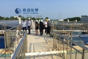 150吨/天的氨氮废水处理现场 150吨/天的氨氮废水处理现场